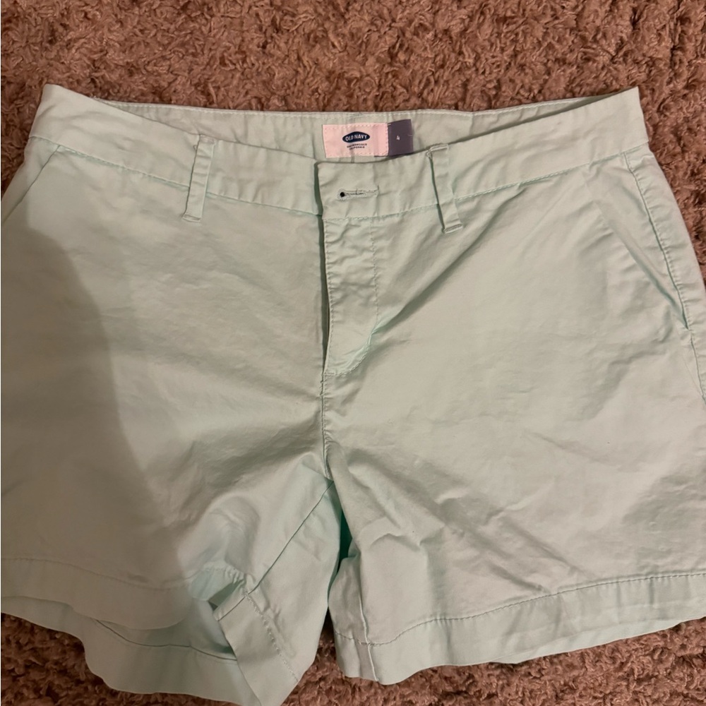 Women’s shorts- mint green